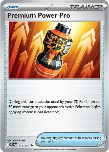 Premium Power Pro (124/132) (ME01: Mega Evolution)