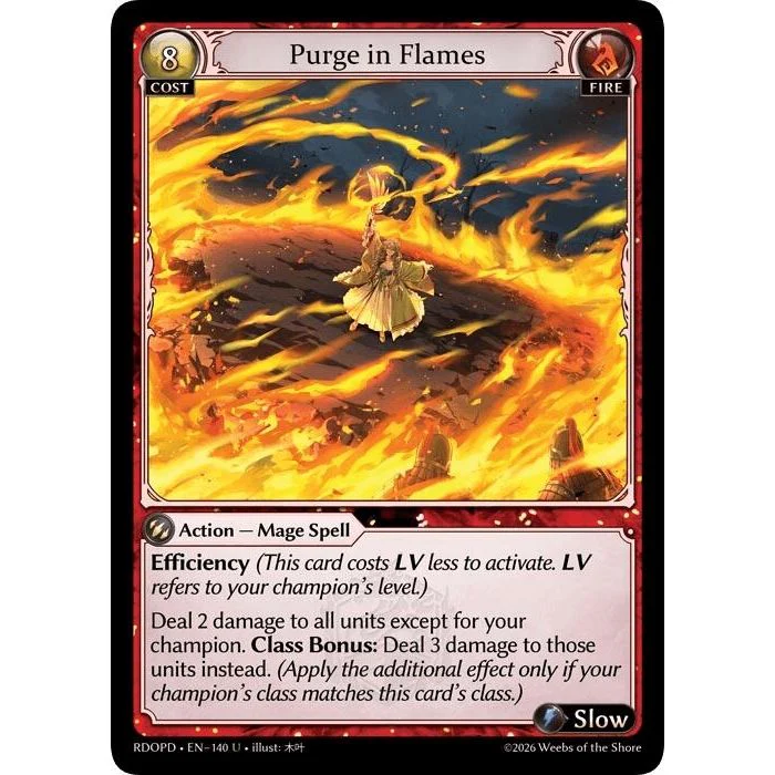 Purge in Flames (140) (Radiant Origins: Pantheon)