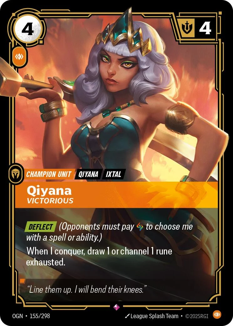 Qiyana - Victorious (155/298) (Origins)