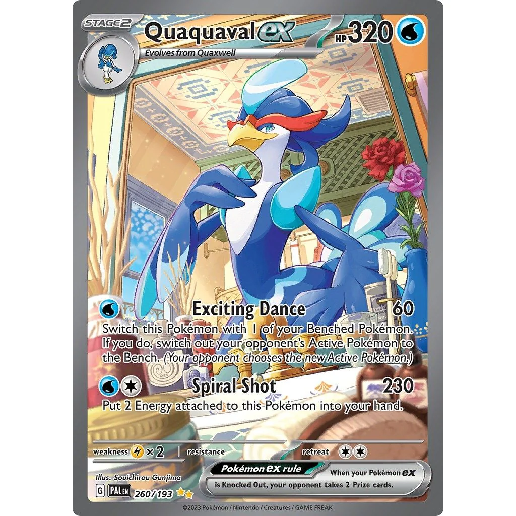 Quaquaval ex (260/193) (SV02: Paldea Evolved)