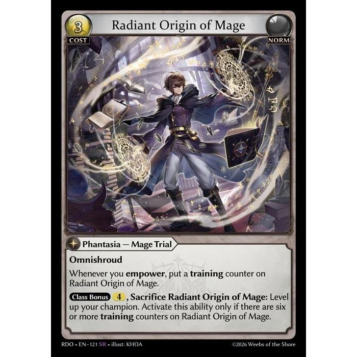 Radiant Origin of Mage (121) (Radiant Origins)