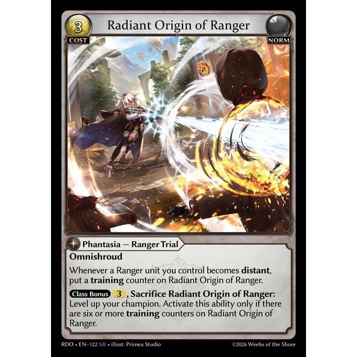 Radiant Origin of Ranger (122) (Radiant Origins)