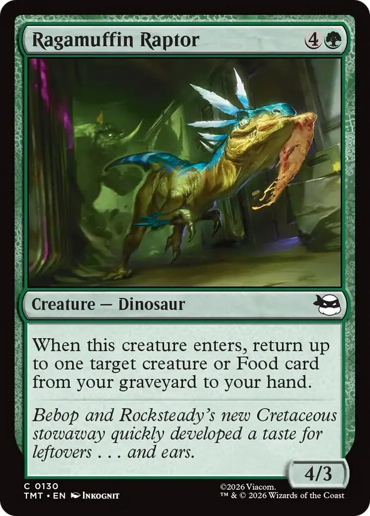 Ragamuffin Raptor (130) (Teenage Mutant Ninja Turtles)
