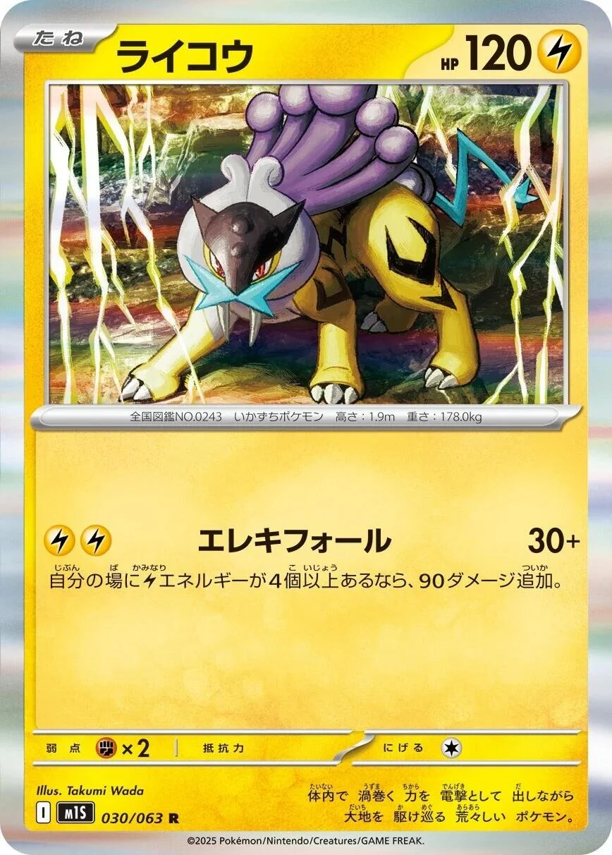 Raikou (030/063) (m1S: Mega Symphonia)