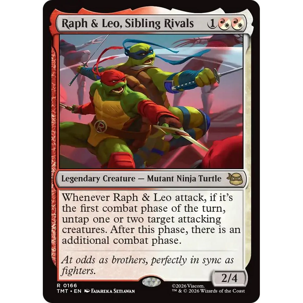Raph & Leo, Sibling Rivals (166) (Teenage Mutant Ninja Turtles)