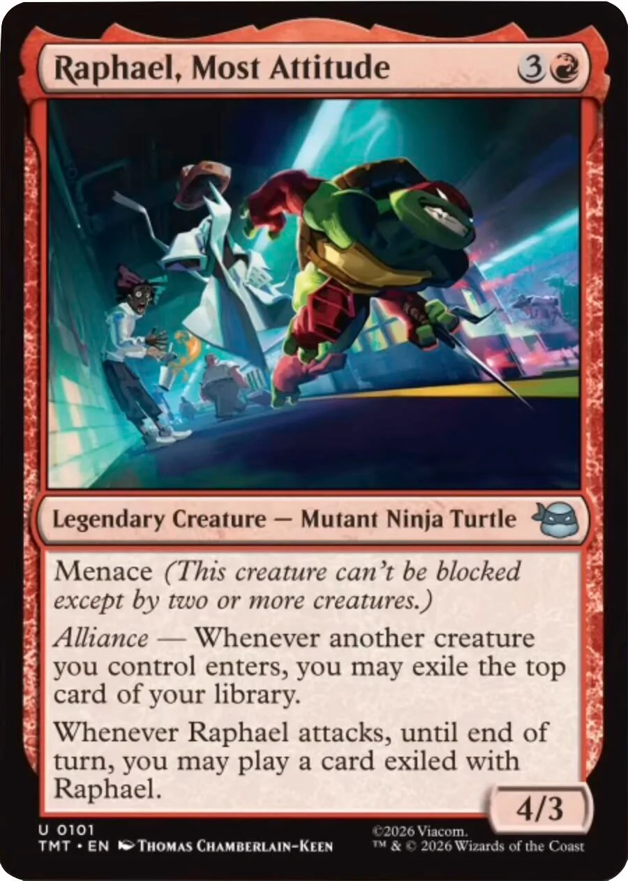 Raphael, Most Attitude (101) (Teenage Mutant Ninja Turtles)