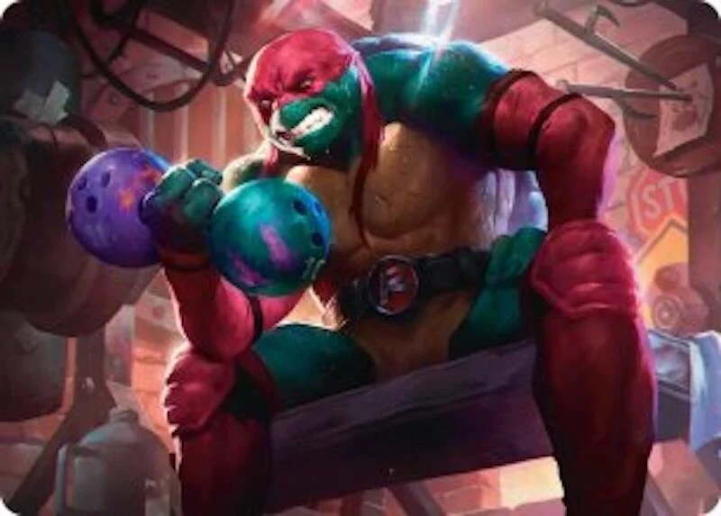 Raphael, Tough Turtle Art Card (9) (Teenage Mutant Ninja Turtles)