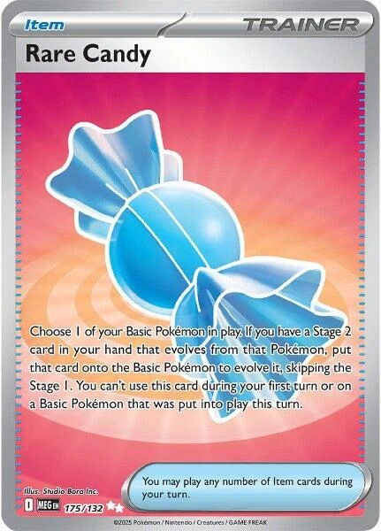 Rare Candy (175/132) (ME01: Mega Evolution)