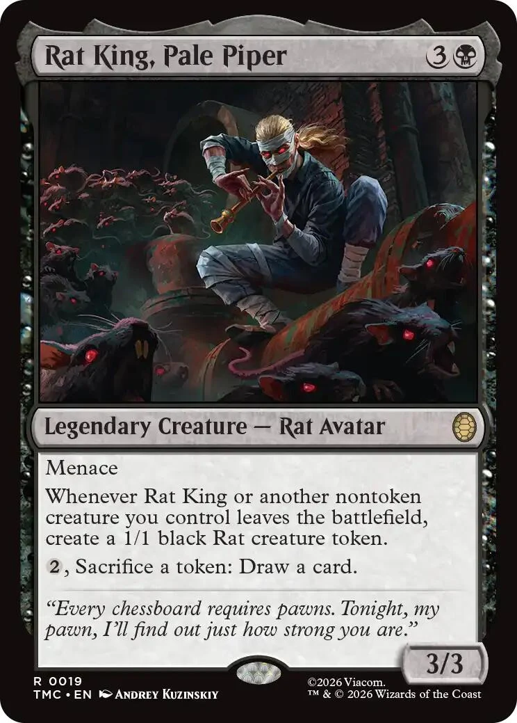 Rat King, Pale Piper (19) (Teenage Mutant Ninja Turtles)