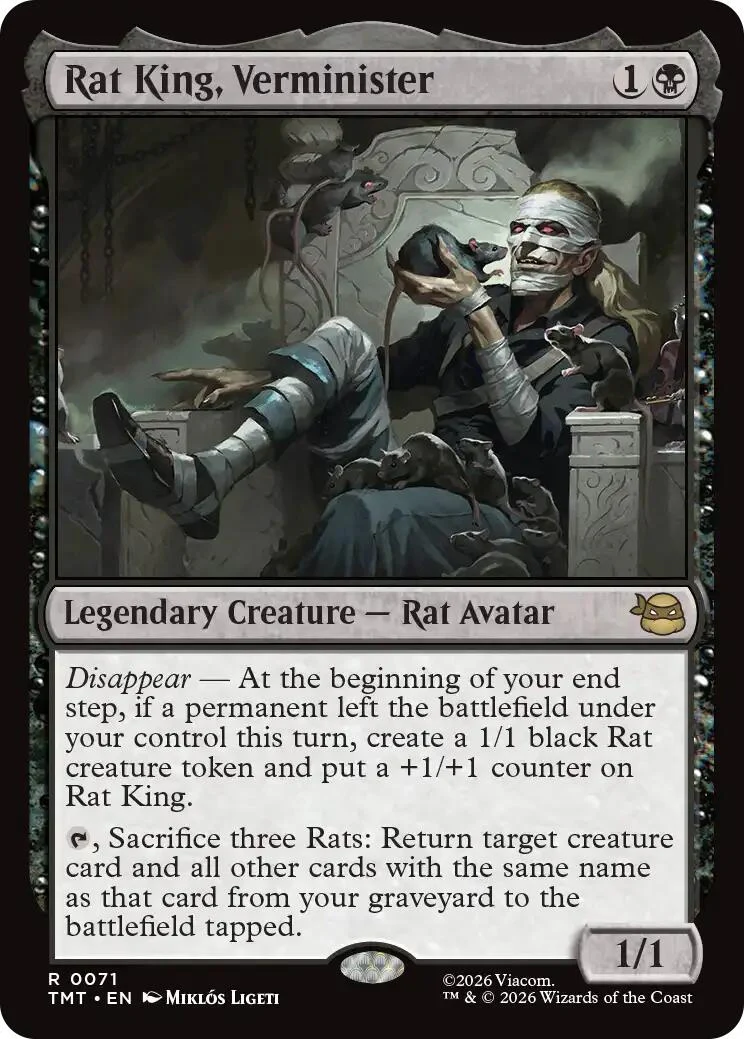 Rat King, Verminister (71) (Teenage Mutant Ninja Turtles)