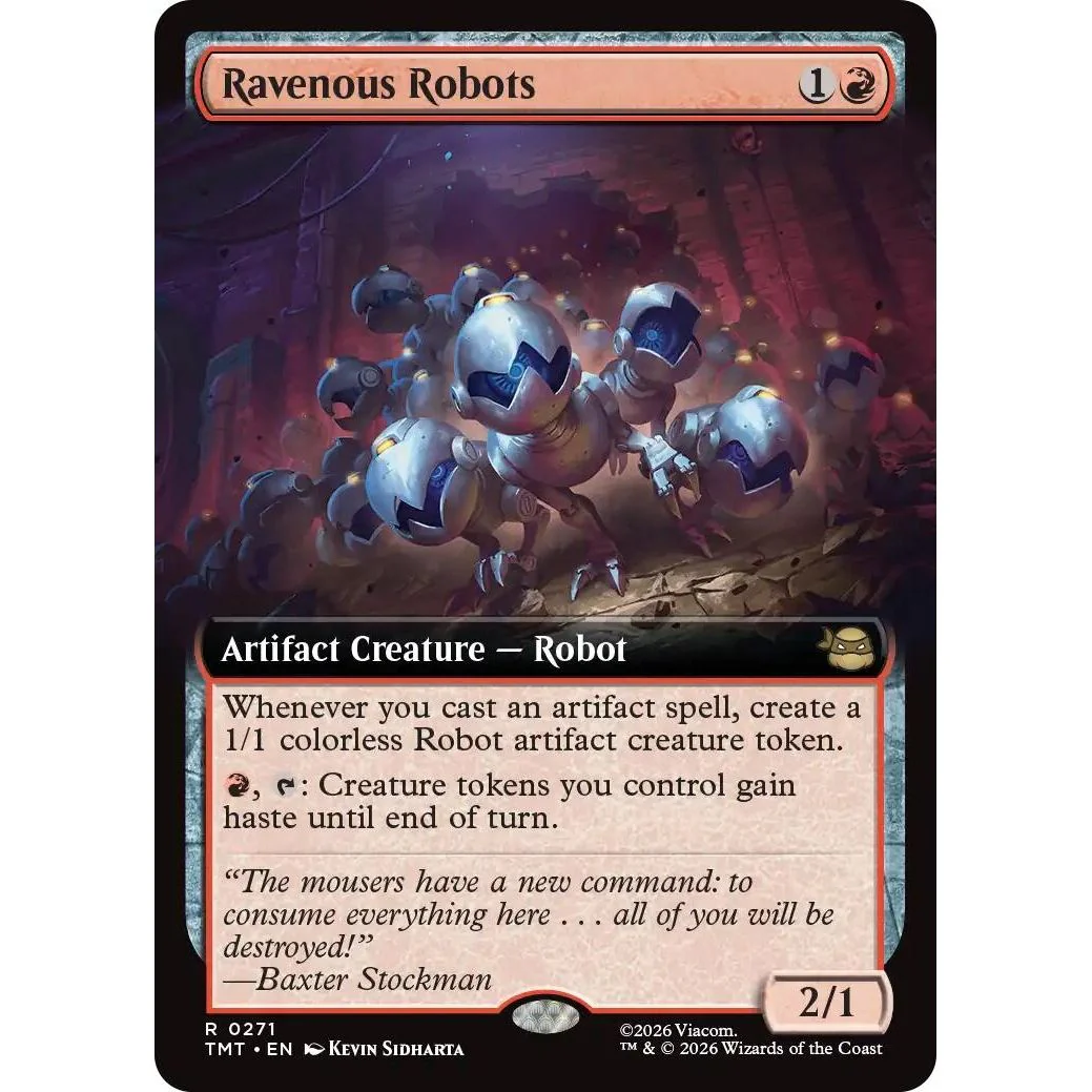 Ravenous Robots (Extended Art) (271) (Teenage Mutant Ninja Turtles)