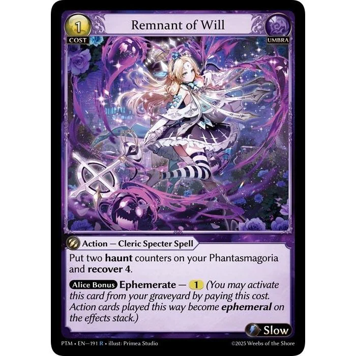 Remnant of Will (191) (Phantom Monarchs)