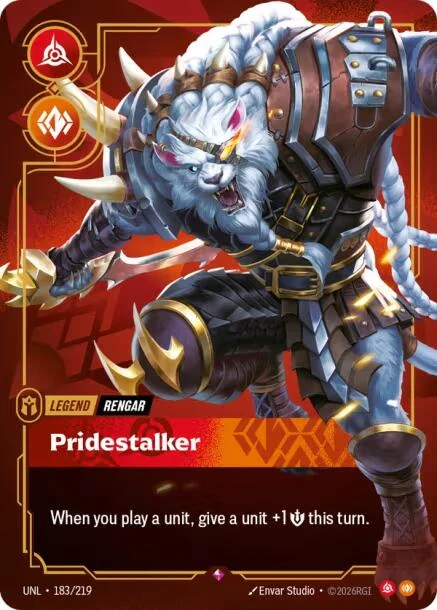 Rengar - Pridestalker (183/219) (Unleashed)