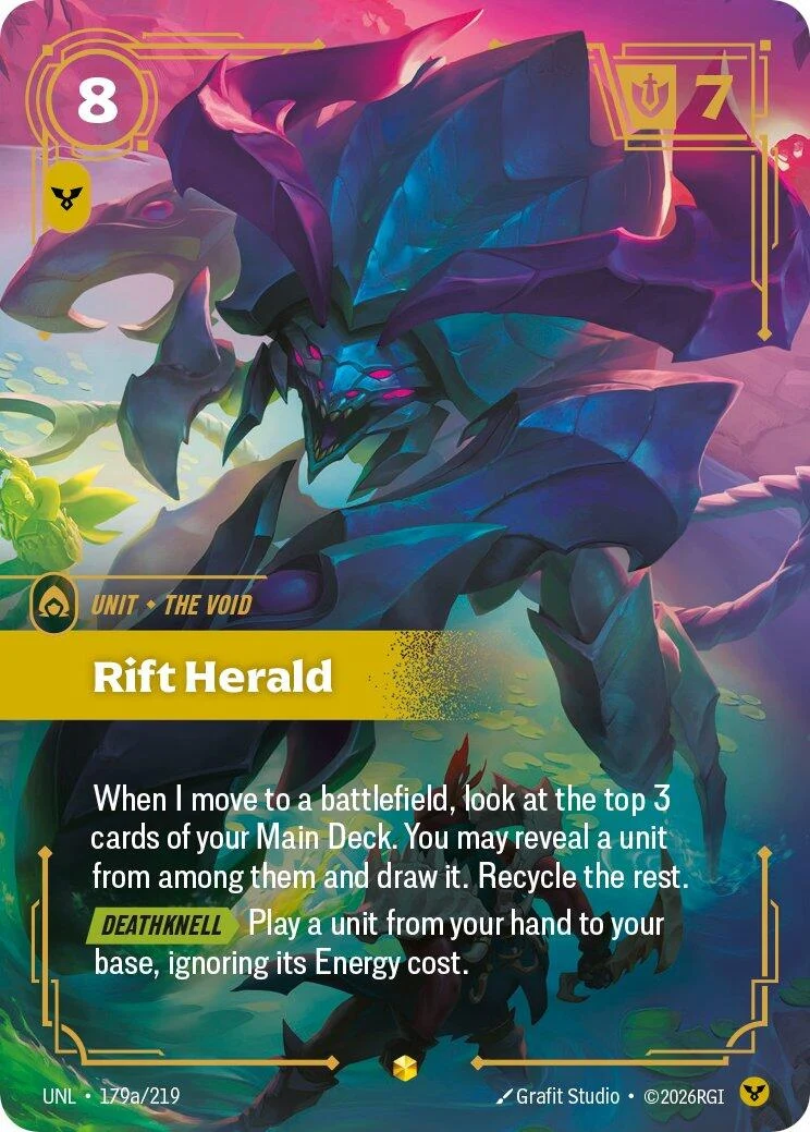 Rift Herald (Alternate Art) (179a/219) (Unleashed)