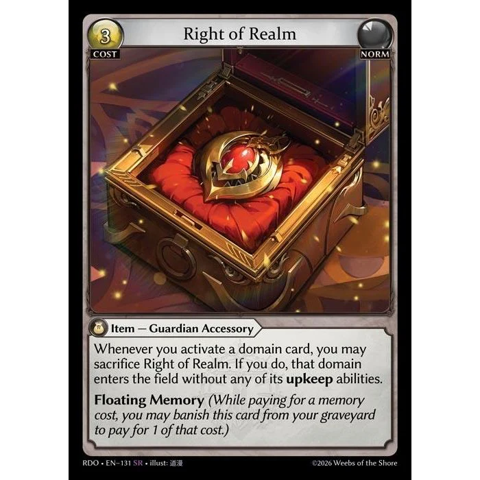 Right of Realm (131) (Radiant Origins)