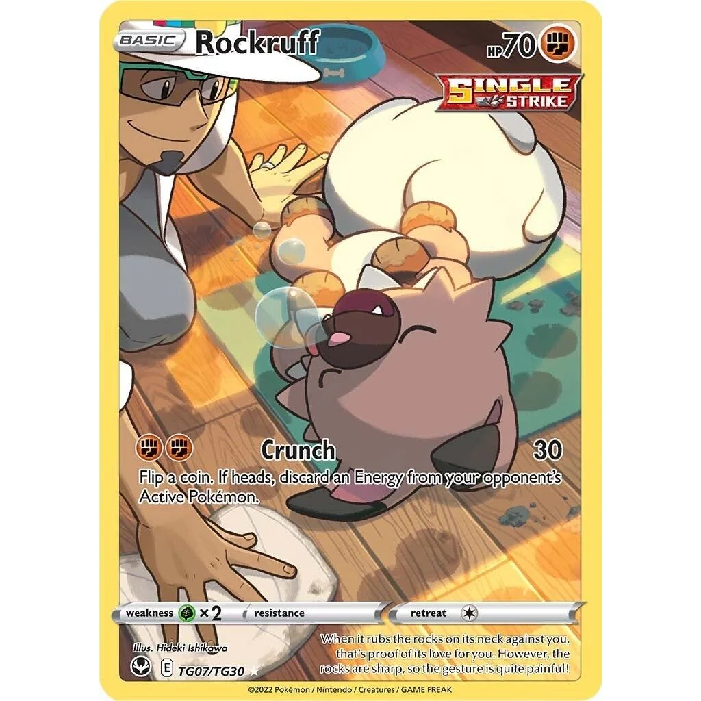 Rockruff (TG07/TG30) (SWSH12: Silver Tempest Trainer Gallery)
