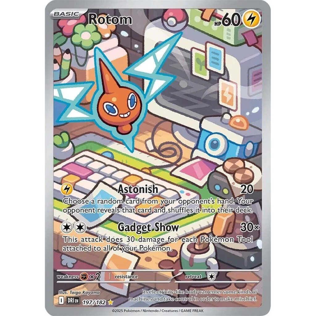 Rotom (197/182) (SV10: Destined Rivals)