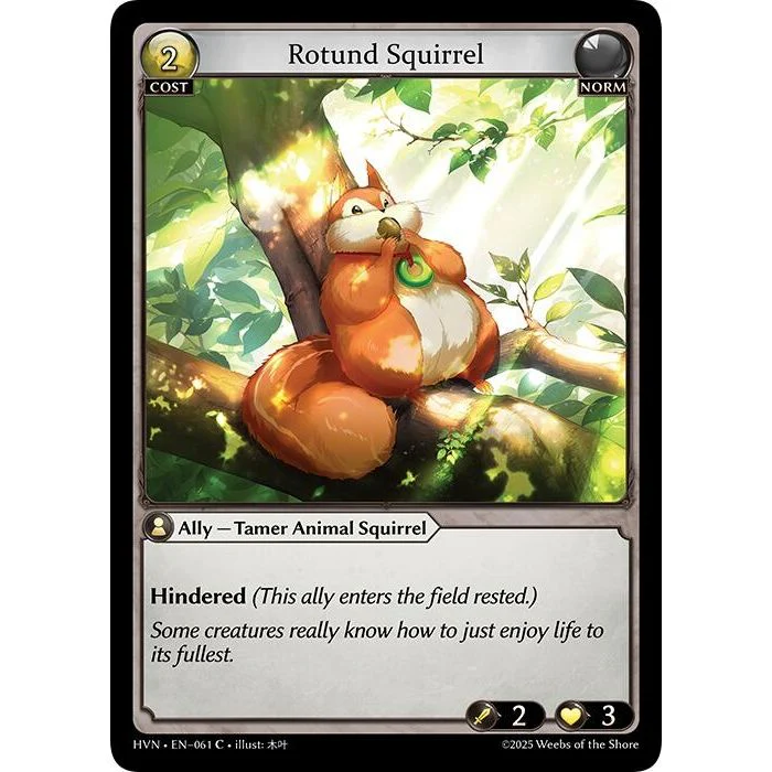 Rotund Squirrel (061) (Abyssal Heaven)