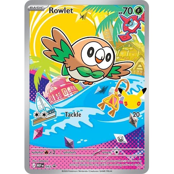 Rowlet - 043 (043) (ME: Mega Evolution Promo)