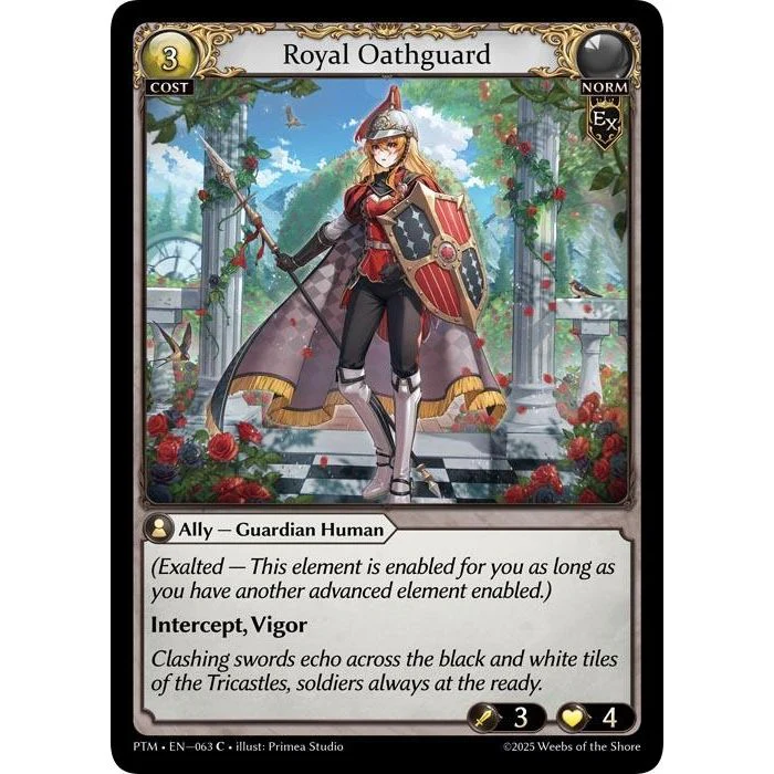 Royal Oathguard (Curio Foil) (063) (Phantom Monarchs)