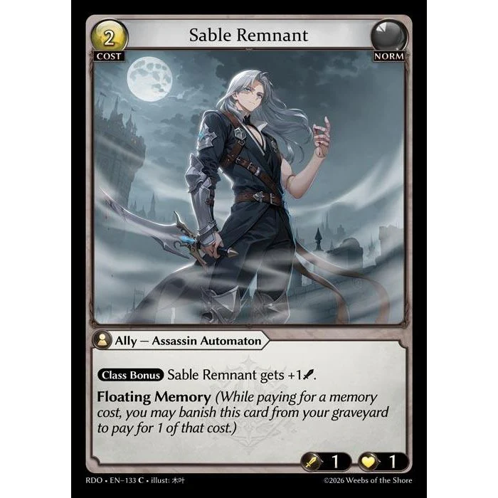 Sable Remnant (133) (Radiant Origins)