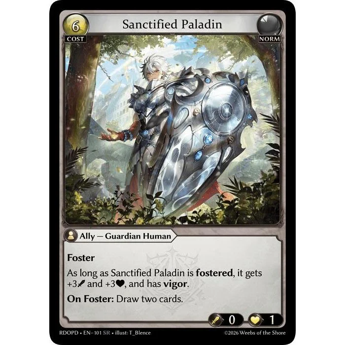 Sanctified Paladin (101) (Radiant Origins: Pantheon)