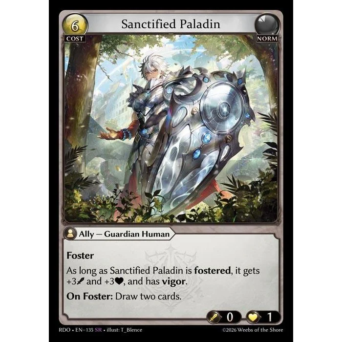 Sanctified Paladin (135) (Radiant Origins)