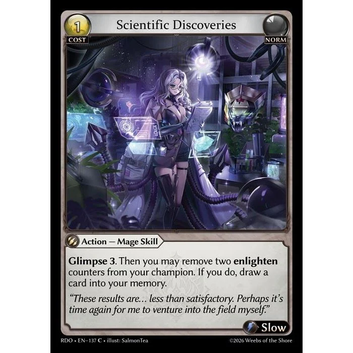 Scientific Discoveries (137) (Radiant Origins)