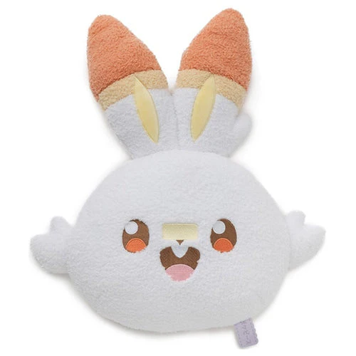 Scorbunny - Poke-Piece stuffed face cushion Pokémon Centre