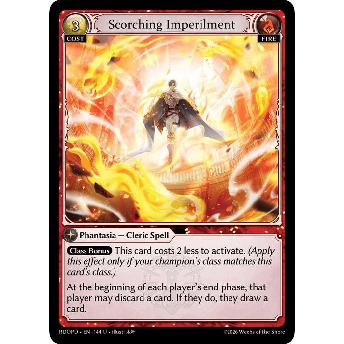 Scorching Imperilment (144) (Radiant Origins: Pantheon)