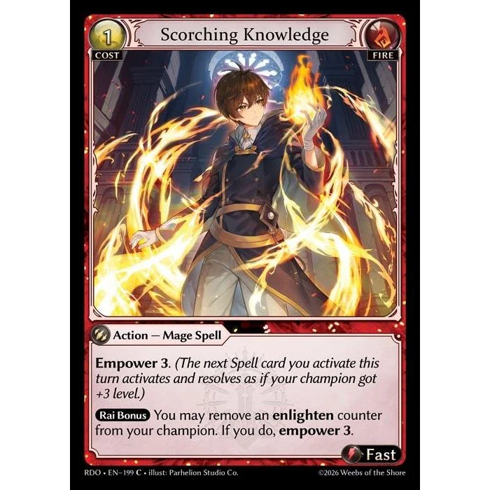 Scorching Knowledge (199) (Radiant Origins)