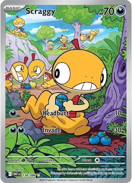 Scraggy (138/086) (SV: White Flare)