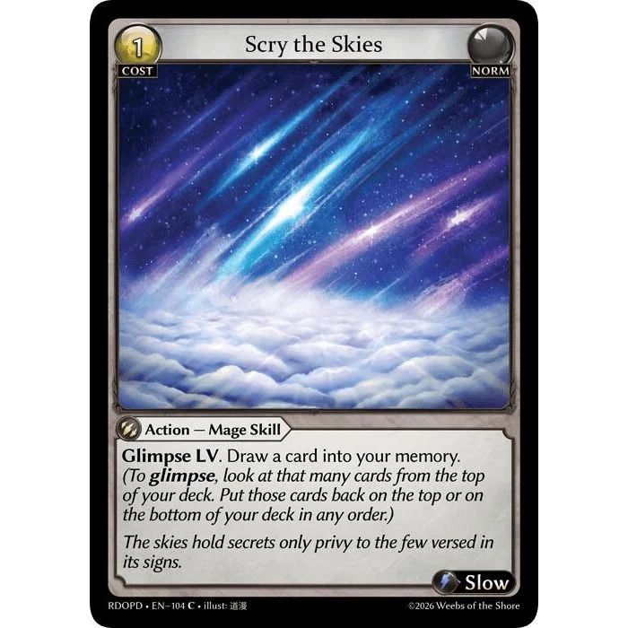 Scry the Skies (104) (Radiant Origins: Pantheon)