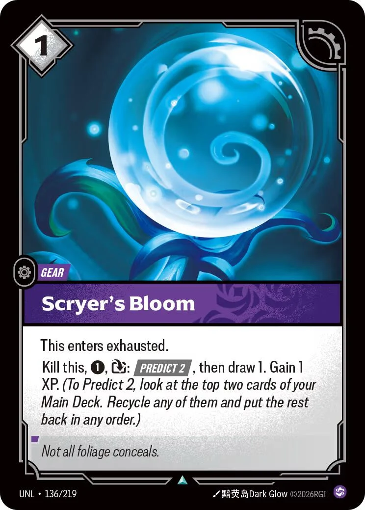 Scryer's Bloom (136/219) (Unleashed)