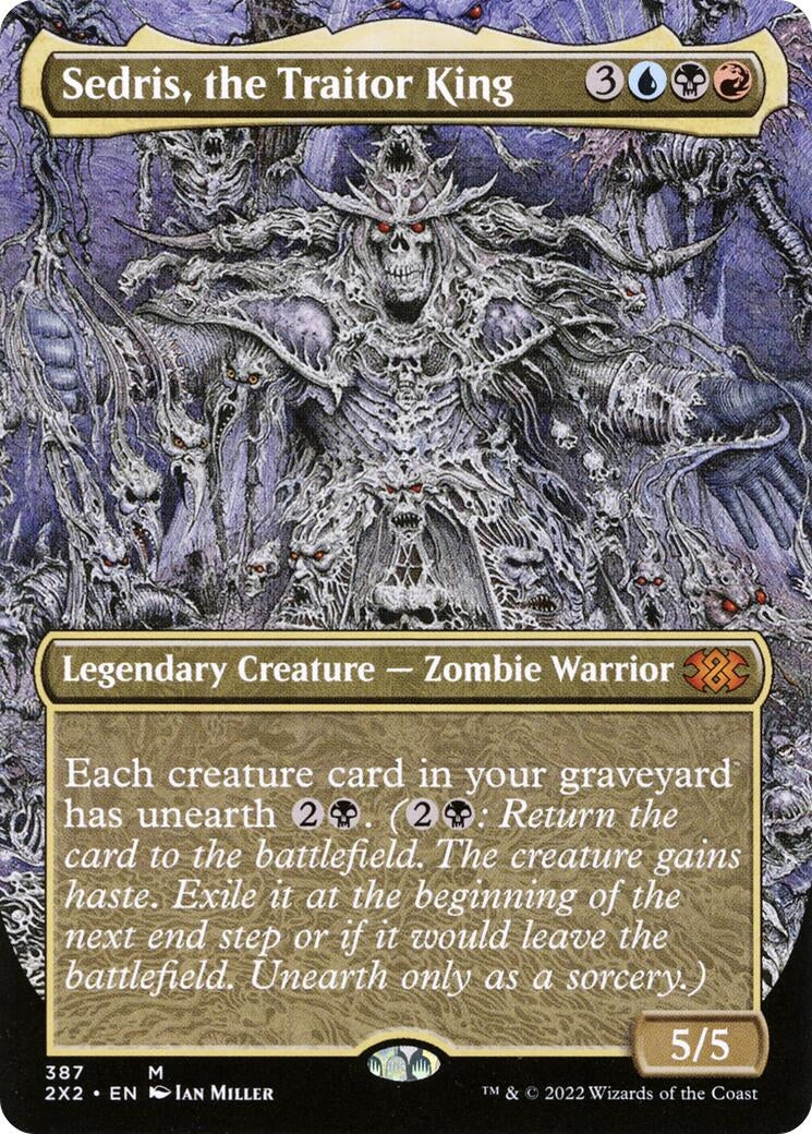 Sedris, the Traitor King (Borderless) (387) (Double Masters 2022)
