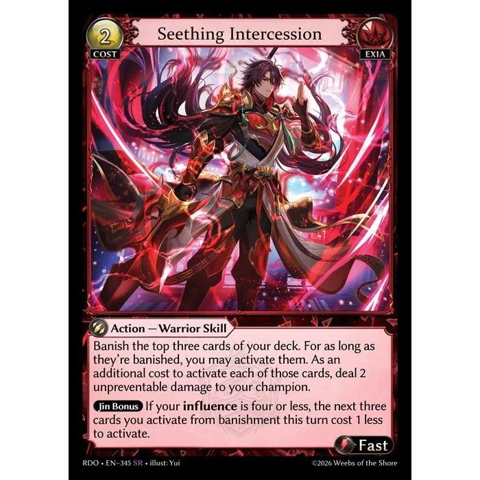 Seething Intercession (345) (Radiant Origins)