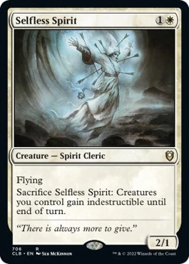 Selfless Spirit (706) (Commander Legends: Battle for Baldur's Gate)