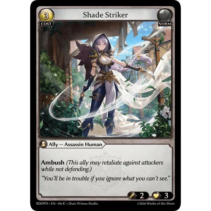 Shade Striker (106) (Radiant Origins: Pantheon)