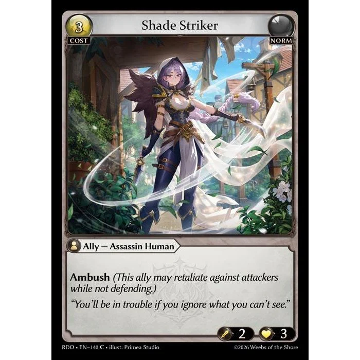 Shade Striker (140) (Radiant Origins)