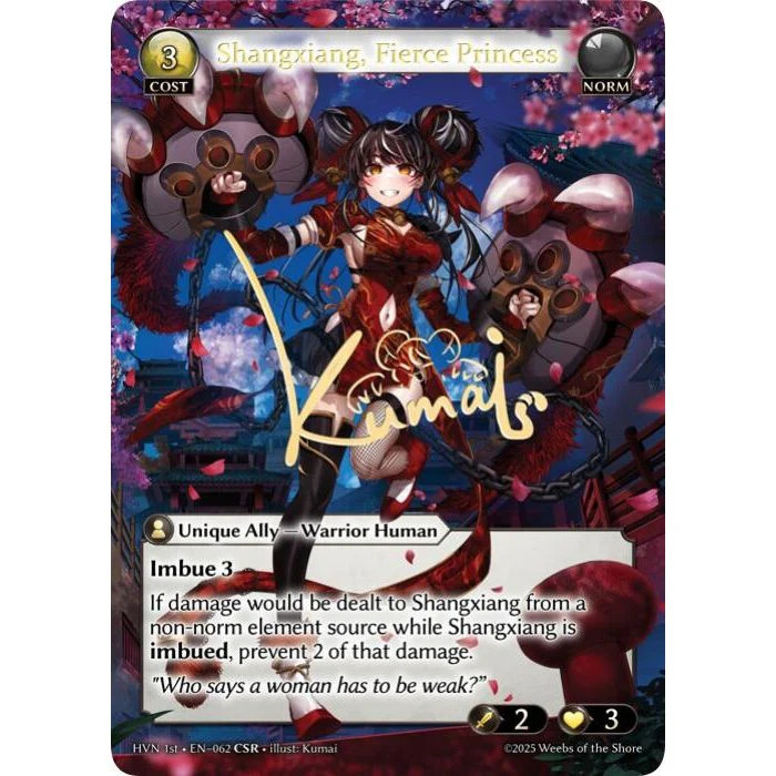 Shangxiang, Fierce Princess (CSR) (062) (Abyssal Heaven)