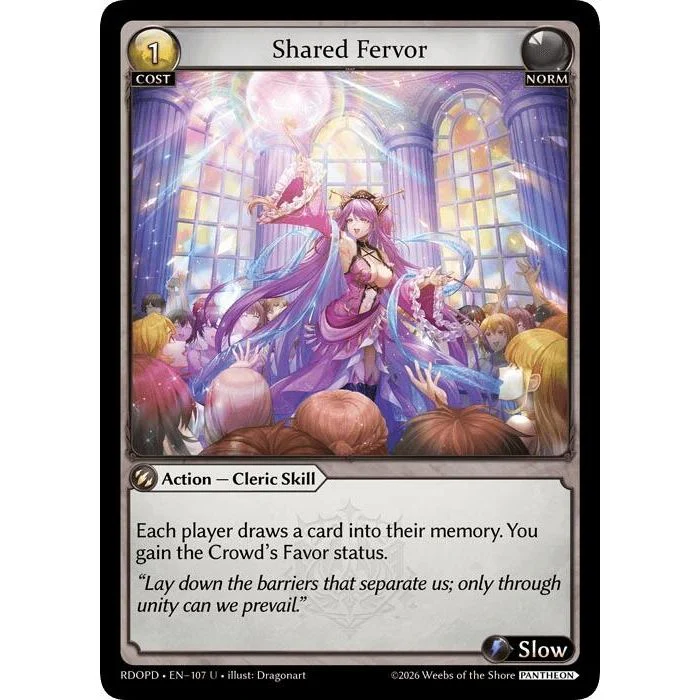 Shared Fervor (107) (Radiant Origins: Pantheon)