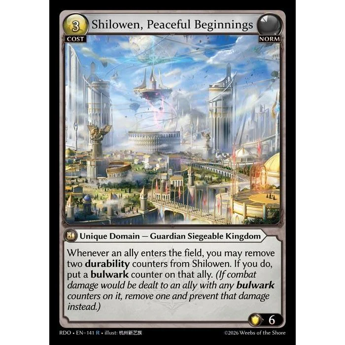 Shilowen, Peaceful Beginnings (141) (Radiant Origins)