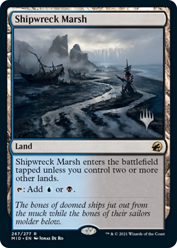 Shipwreck Marsh (267) (Innistrad: Midnight Hunt)