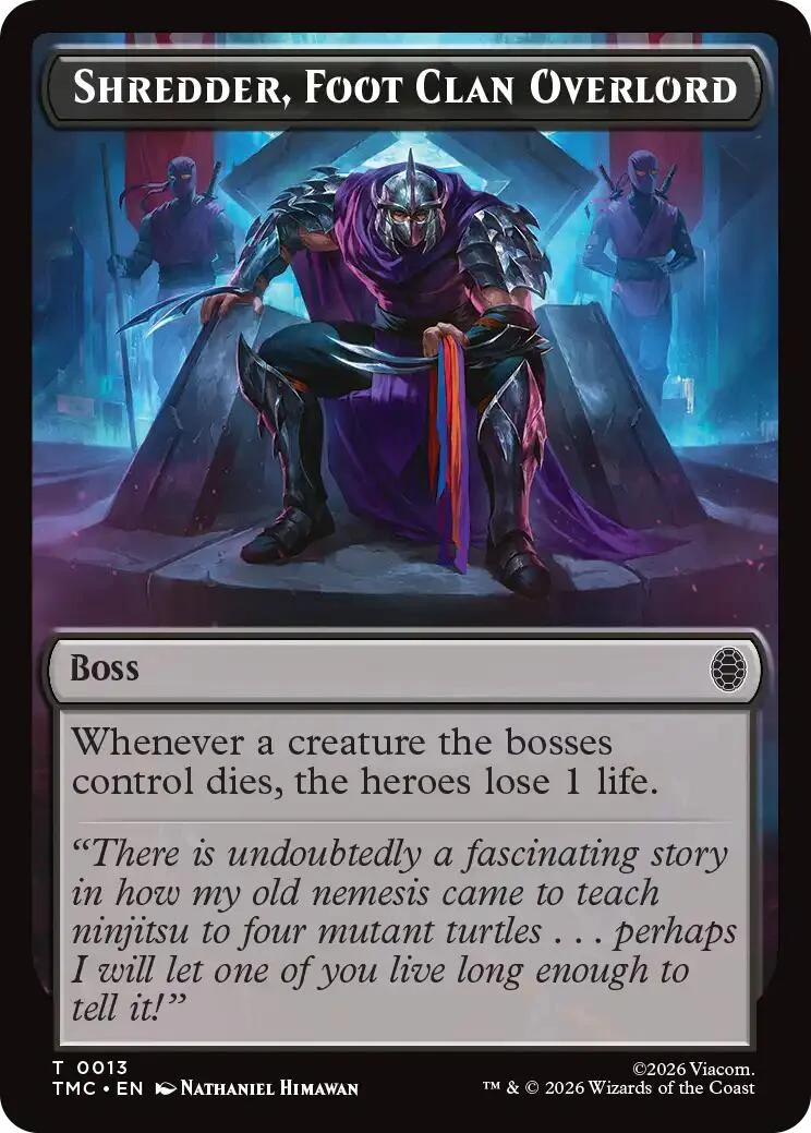 Shredder, Foot Clan Overlord (13) (Teenage Mutant Ninja Turtles)