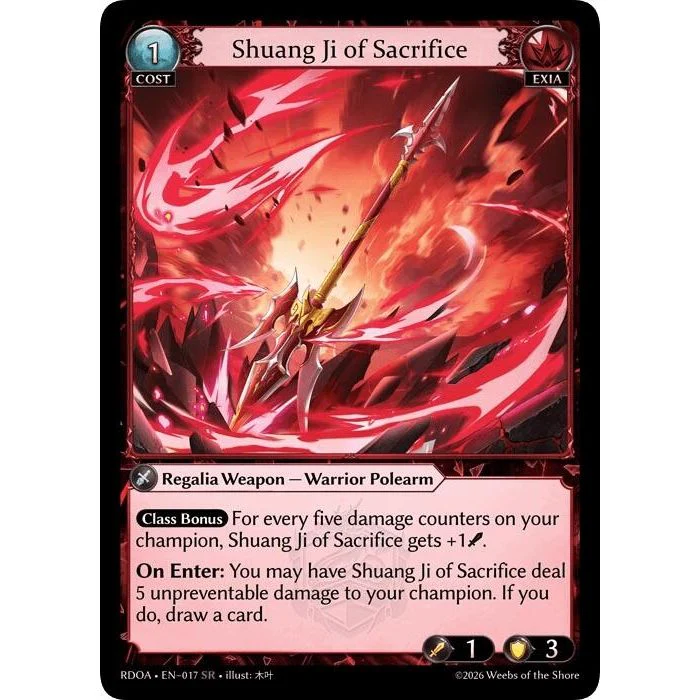 Shuang Ji of Sacrifice (017) (Radiant Origins)