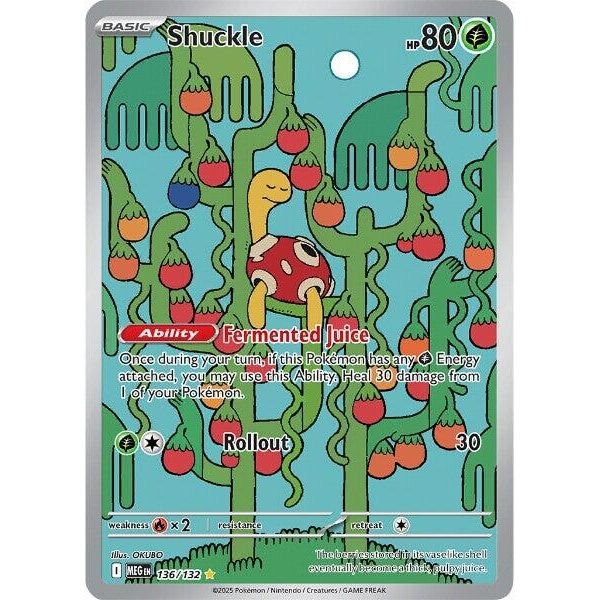 Shuckle (136/132) (ME01: Mega Evolution)
