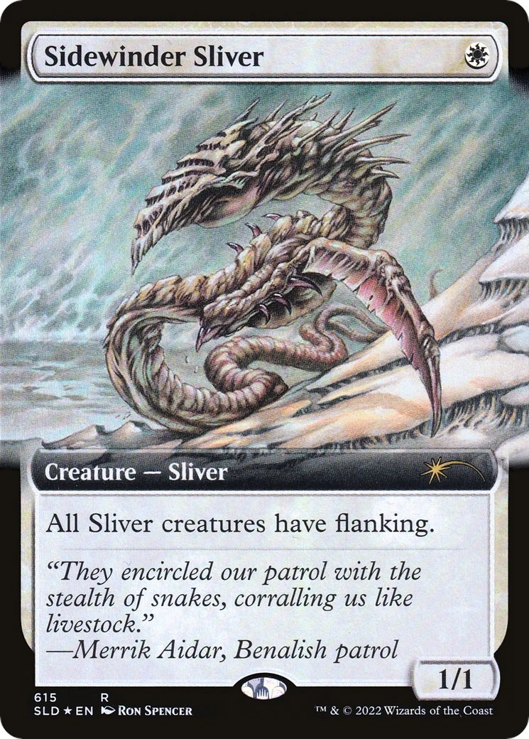 Sidewinder Sliver (Extended Art) (615) (Secret Lair Drop Series)