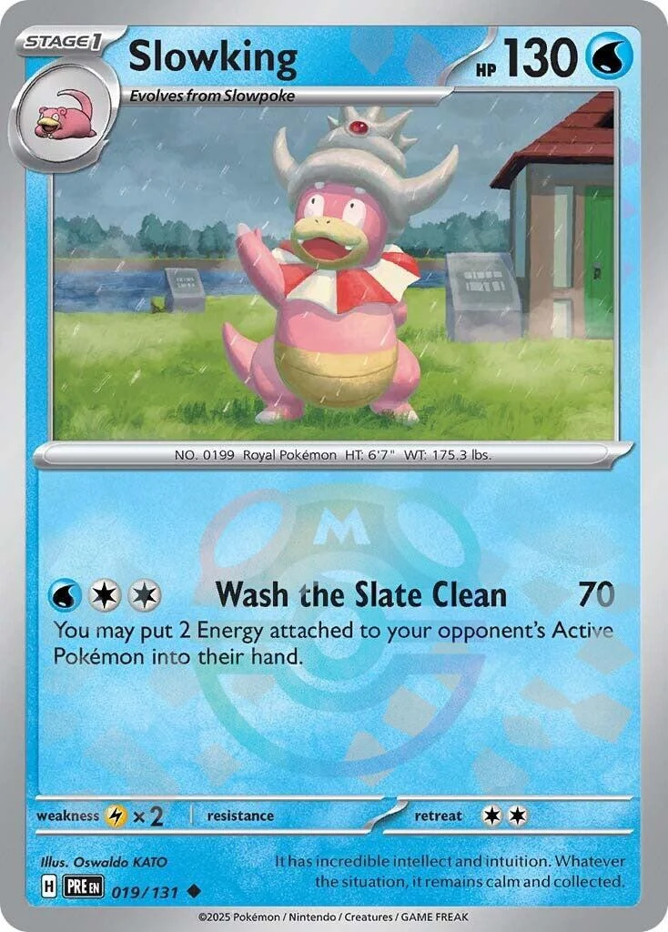 Slowking (Master Ball Pattern) (019/131) (SV: Prismatic Evolutions)
