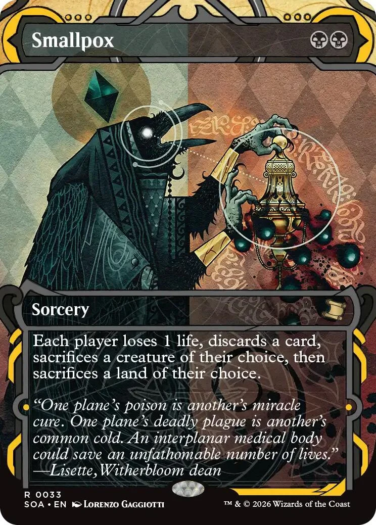 Smallpox (33) (Secrets of Strixhaven: Mystical Archive)