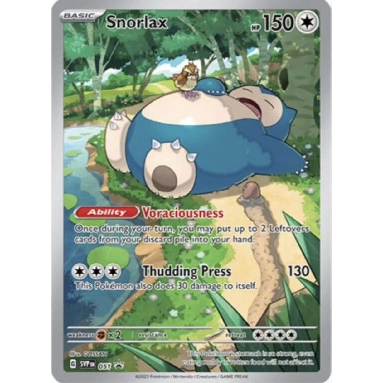 Snorlax - 051 (051) (SV: Scarlet & Violet Promo Cards)